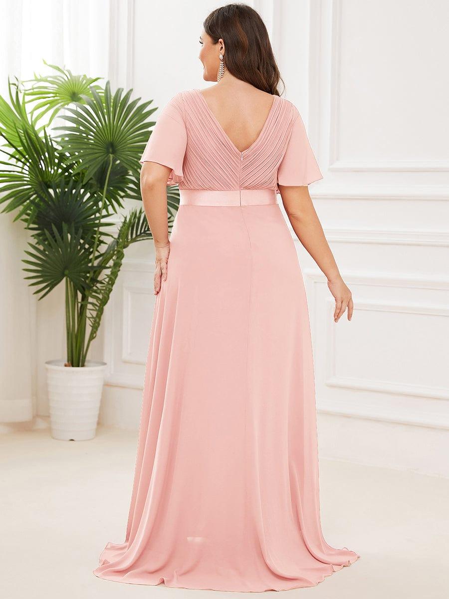 Miss | Jurk Dames Maxi Empire - Chiffon - Miss Madera