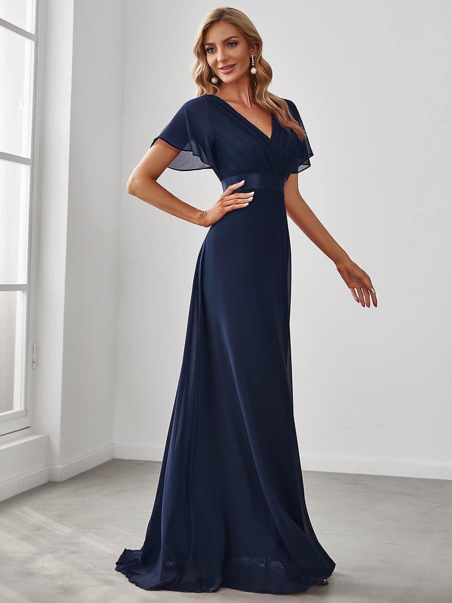Miss | Jurk Dames Maxi Empire - Chiffon - Miss Madera