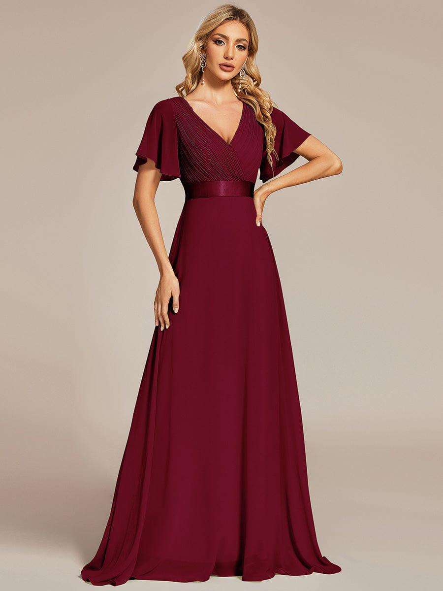 Miss | Jurk Dames Maxi Empire - Chiffon - Miss Madera