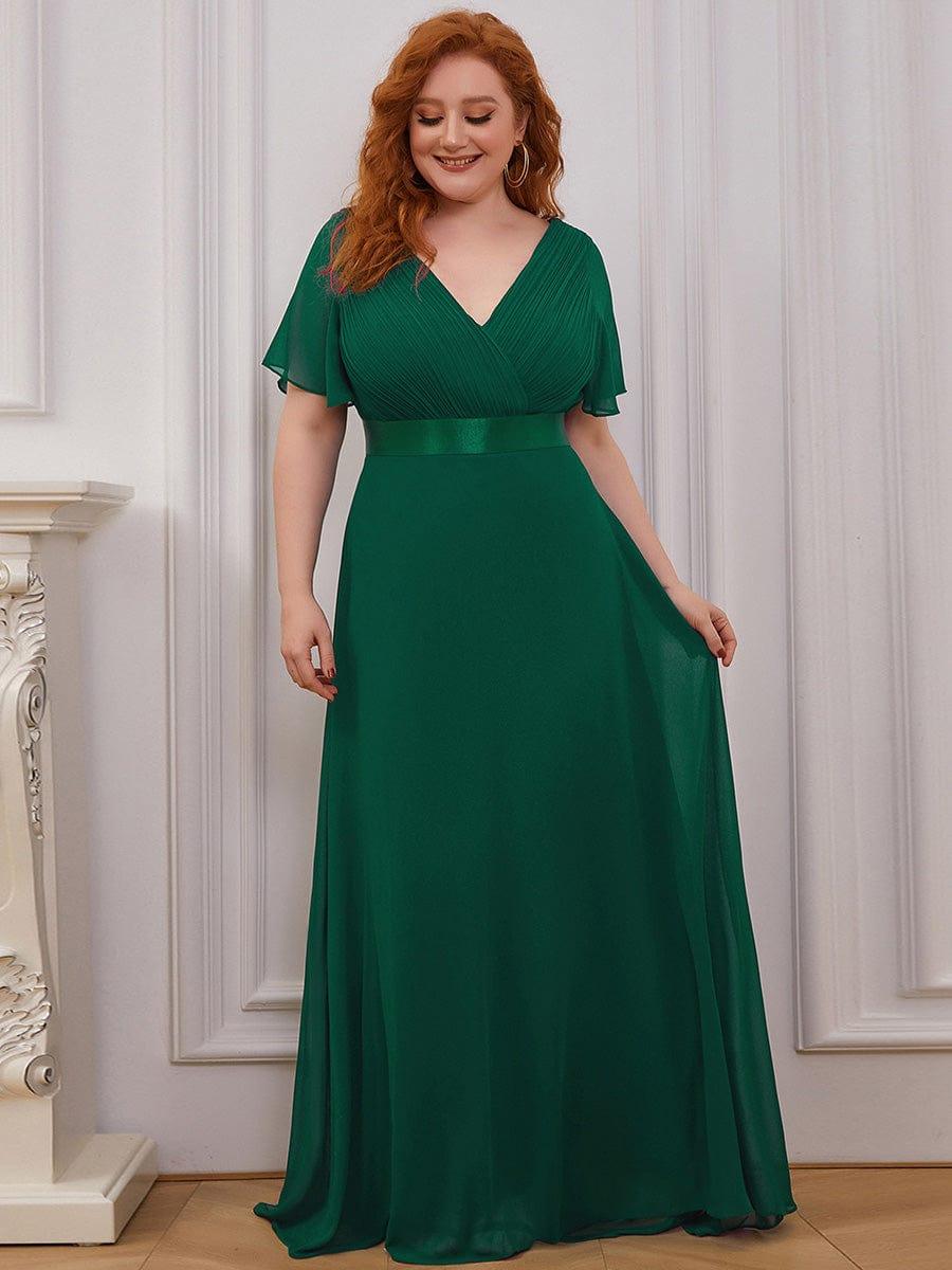 Miss | Jurk Dames Maxi Empire - Chiffon - Miss Madera