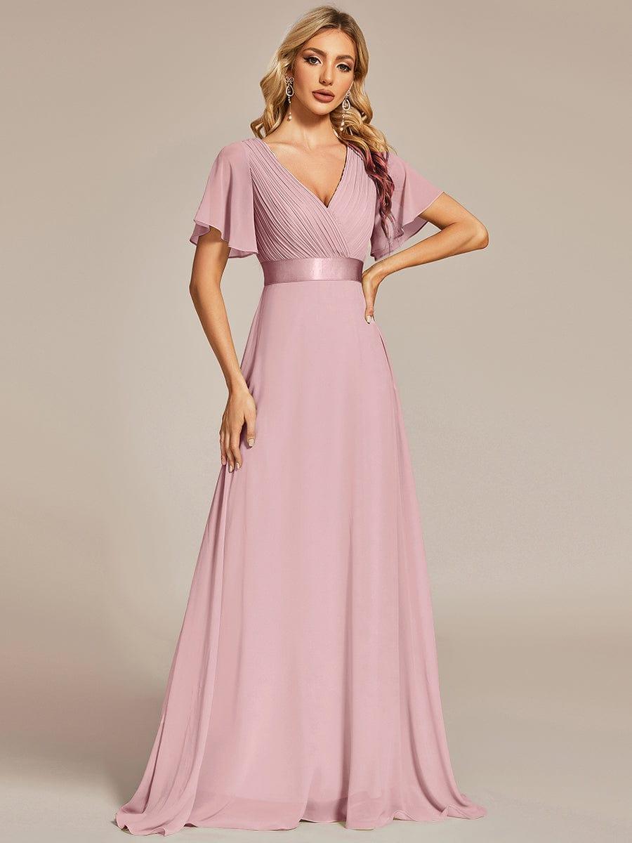 Miss | Jurk Dames Maxi Empire - Chiffon - Miss Madera