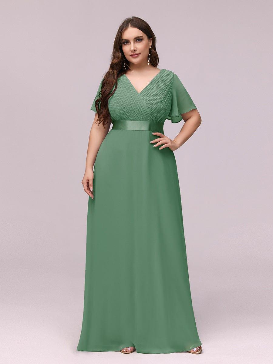 Miss | Jurk Dames Maxi Empire - Chiffon - Miss Madera