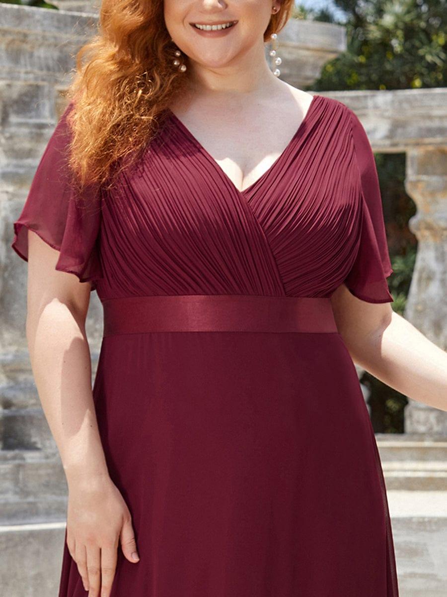 Miss | Jurk Dames Maxi Empire - Chiffon - Miss Madera