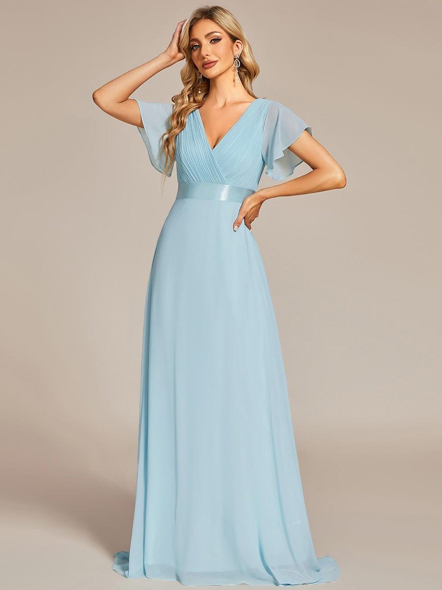 Miss | Jurk Dames Maxi Empire - Chiffon - Miss Madera