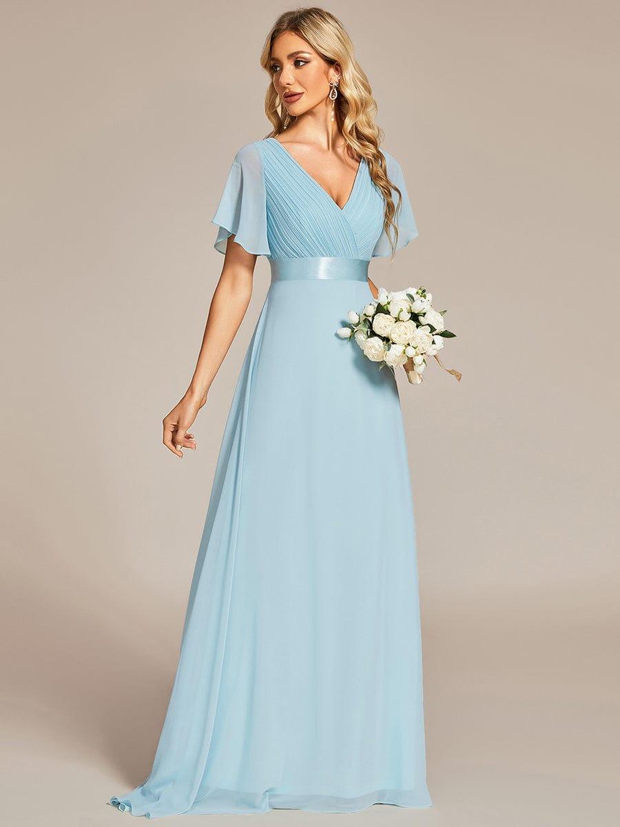 Miss | Jurk Dames Maxi Empire - Chiffon - Miss Madera