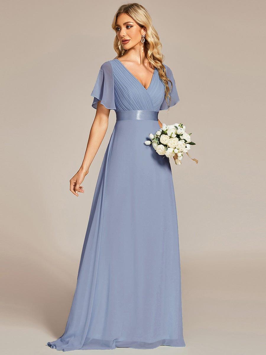 Miss | Jurk Dames Maxi Empire - Chiffon - Miss Madera