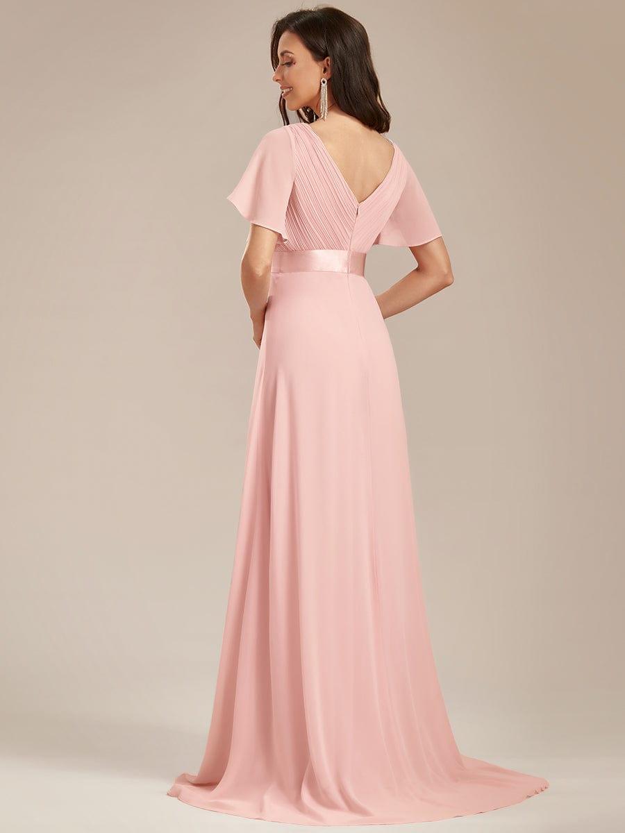 Miss | Jurk Dames Maxi Empire - Chiffon - Miss Madera