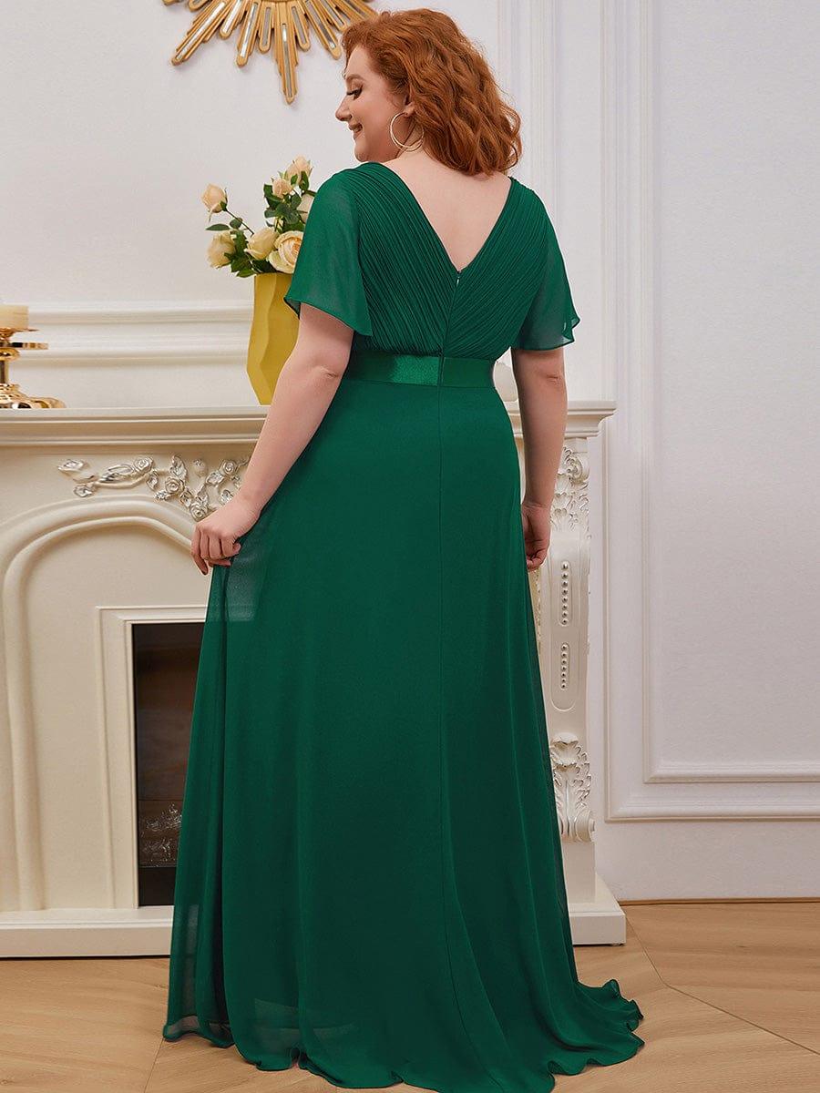 Miss | Jurk Dames Maxi Empire - Chiffon - Miss Madera