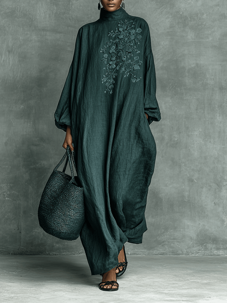 Miss | Jurk Dames Maxi Flowing - Viscose - Miss Madera MIS-ZZJH1S