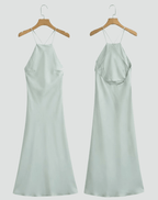 Miss | Jurk Dames Maxi Mouwloos Open Rug - Viscose - Miss Madera MIS-Y81853