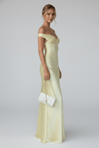 Miss | Jurk Dames Maxi Off-Shoulder - Viscose - Miss Madera MIS-I6ZN0U