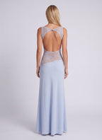 Miss | Jurk Dames Maxi Open Rug - Jersey - Miss Madera MIS-MQOVSR