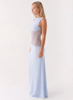 Miss | Jurk Dames Maxi Open Rug - Jersey - Miss Madera MIS-MQOVSR