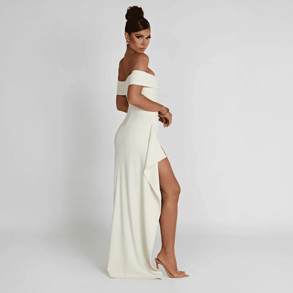 Miss | Jurk Dames Maxi - Polyester - Miss Madera MIS-0009C2