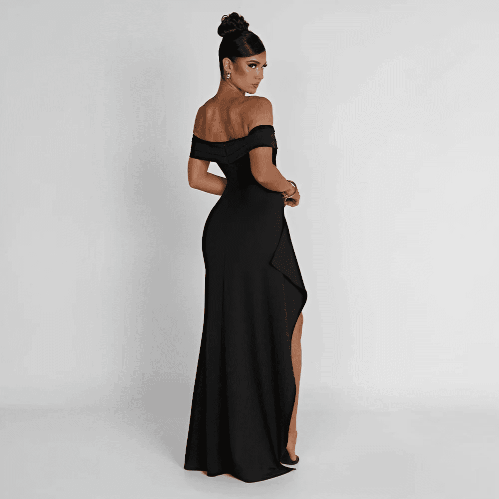 Miss | Jurk Dames Maxi - Polyester - Miss Madera MIS-CFB3F1