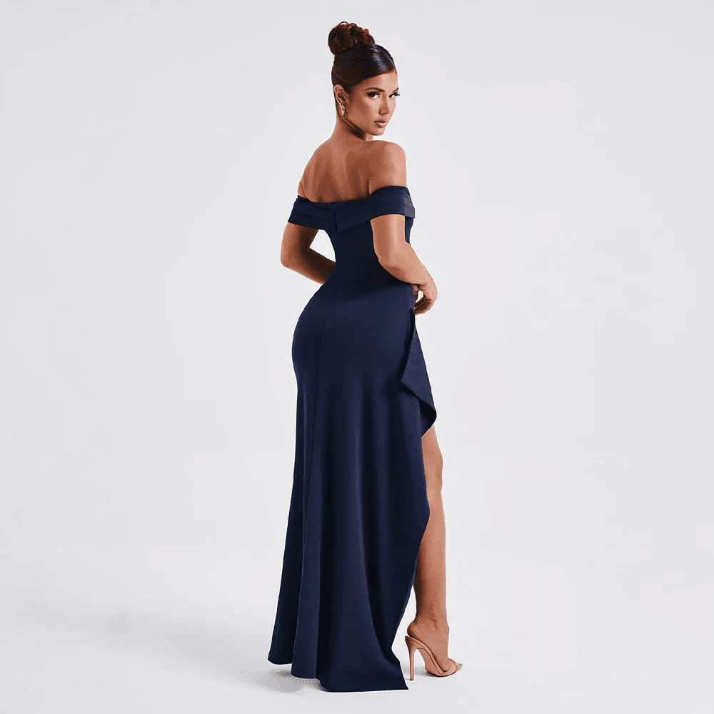 Miss | Jurk Dames Maxi - Polyester - Miss Madera MIS-B9761B