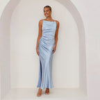 Miss | Jurk Dames Maxi Spaghettibandjes - Viscose - Miss Madera MIS-1OWT9N