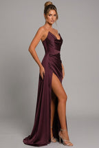 Miss | Jurk Dames Maxi Strapless Hartuitsnijding - Polyester - Miss Madera MIS-Z7M8GG