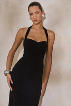 Miss | Jurk Dames Maxi Sweetheart - Crêpe - Miss Madera MIS-RJ6YYO