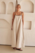 Miss | Jurk Dames Maxi Trapeze Zomer - Viscose - Miss Madera MIS-MZUHD9