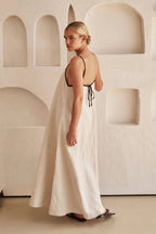 Miss | Jurk Dames Maxi Trapeze Zomer - Viscose - Miss Madera MIS-MZUHD9