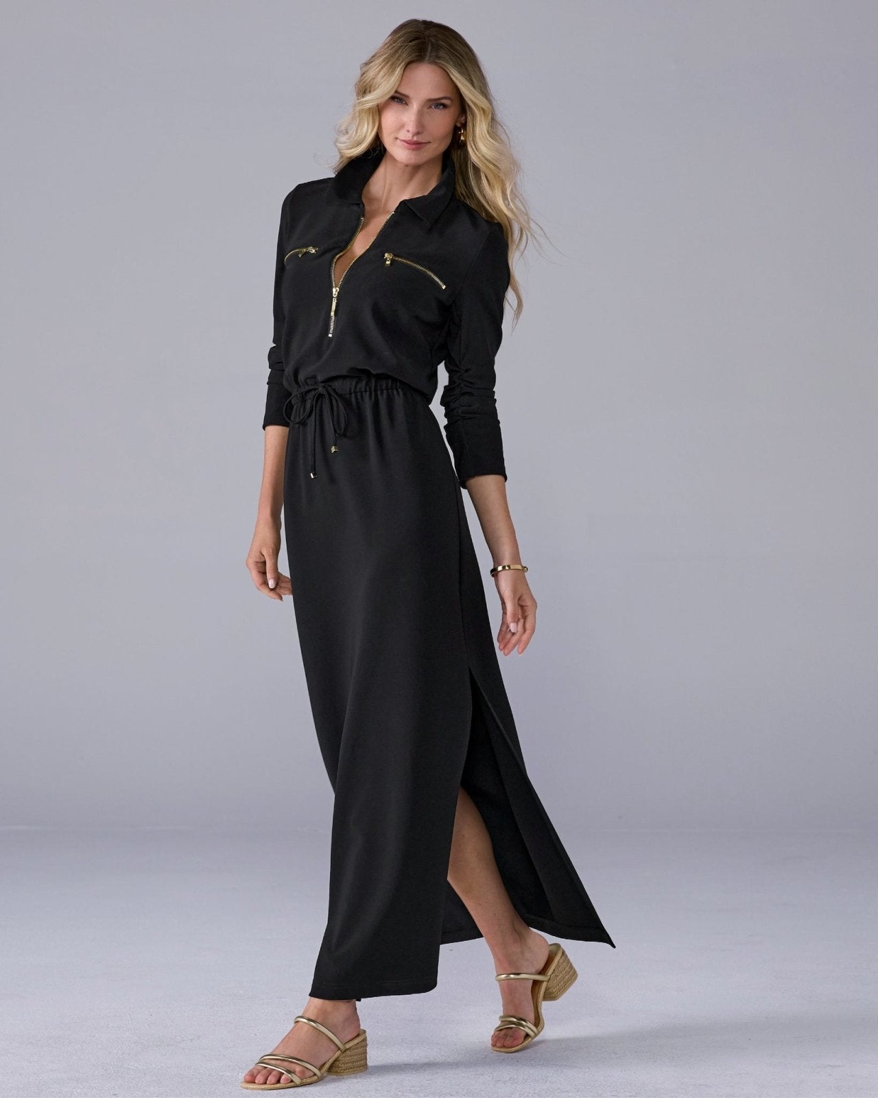 Miss | Jurk Dames Maxi Travel - Polyester - Miss Madera MIS-2481Z4