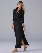 Miss | Jurk Dames Maxi Travel - Polyester - Miss Madera MIS-2481Z4