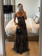 Miss | Jurk Dames Maxi Vrouwelijk - Polyester - Miss Madera MIS-D42789