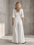 Miss | Jurk Dames Maxi Wikkel V-hals - Viscose - Miss Madera MIS-7KO4L2