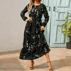 Miss | Jurk Dames Maxi Zomer Bloemenprint - Viscose - Miss Madera MIS-0BVP6U