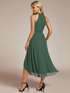 Miss | Jurk Dames Midi A - lijn Elegant - Chiffon - Miss Madera