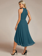 Miss | Jurk Dames Midi A - lijn Elegant - Chiffon - Miss Madera
