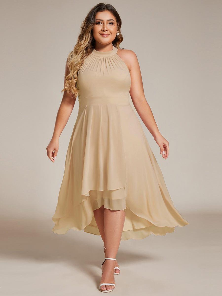 Miss | Jurk Dames Midi A - lijn Elegant - Chiffon - Miss Madera