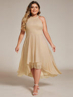 Miss | Jurk Dames Midi A - lijn Elegant - Chiffon - Miss Madera