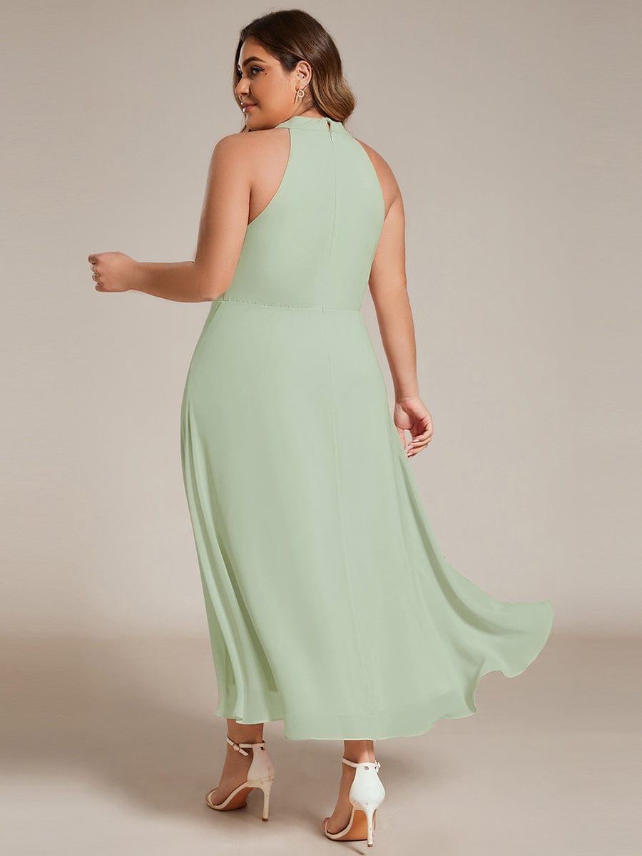 Miss | Jurk Dames Midi A - lijn Elegant - Chiffon - Miss Madera