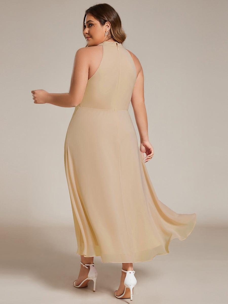 Miss | Jurk Dames Midi A - lijn Elegant - Chiffon - Miss Madera