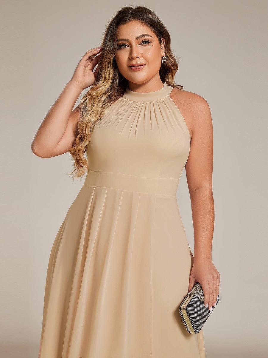 Miss | Jurk Dames Midi A - lijn Elegant - Chiffon - Miss Madera