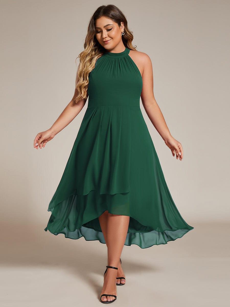 Miss | Jurk Dames Midi A - lijn Elegant - Chiffon - Miss Madera