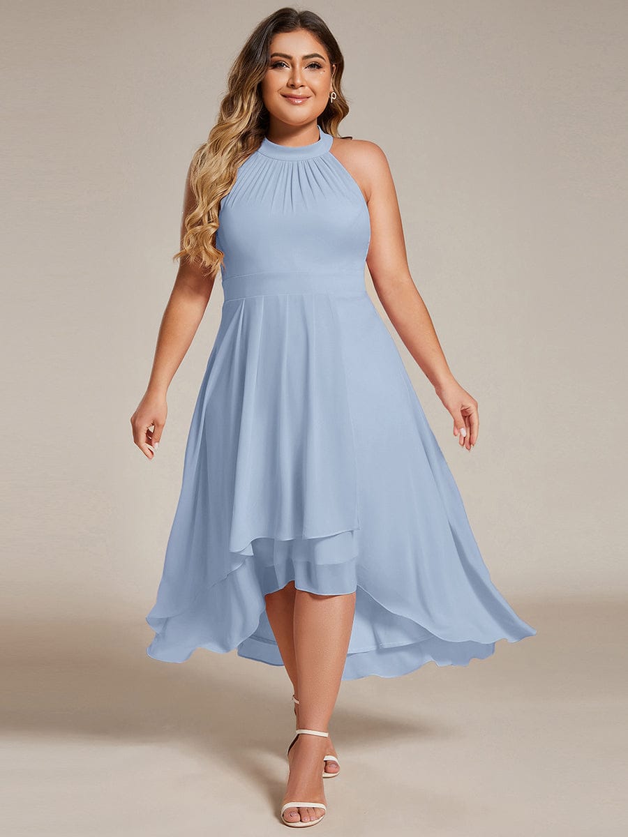 Miss | Jurk Dames Midi A - lijn Elegant - Chiffon - Miss Madera