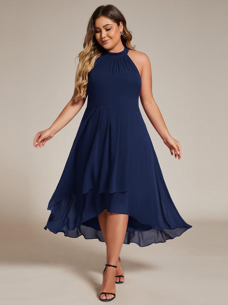 Miss | Jurk Dames Midi A - lijn Elegant - Chiffon - Miss Madera