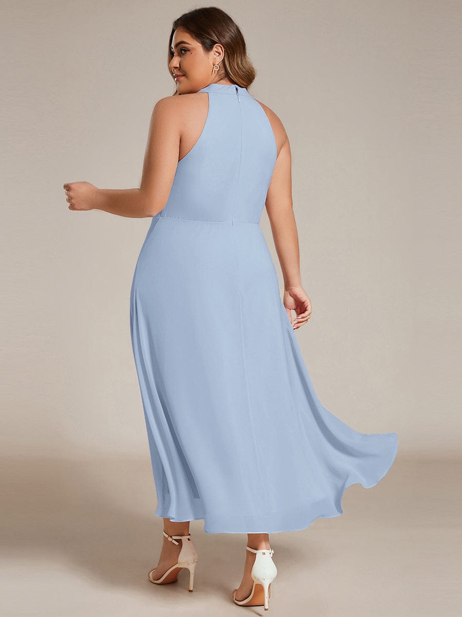 Miss | Jurk Dames Midi A - lijn Elegant - Chiffon - Miss Madera