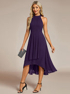 Miss | Jurk Dames Midi A - lijn Elegant - Chiffon - Miss Madera