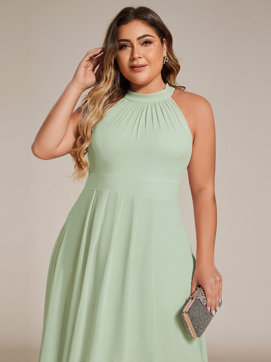 Miss | Jurk Dames Midi A - lijn Elegant - Chiffon - Miss Madera