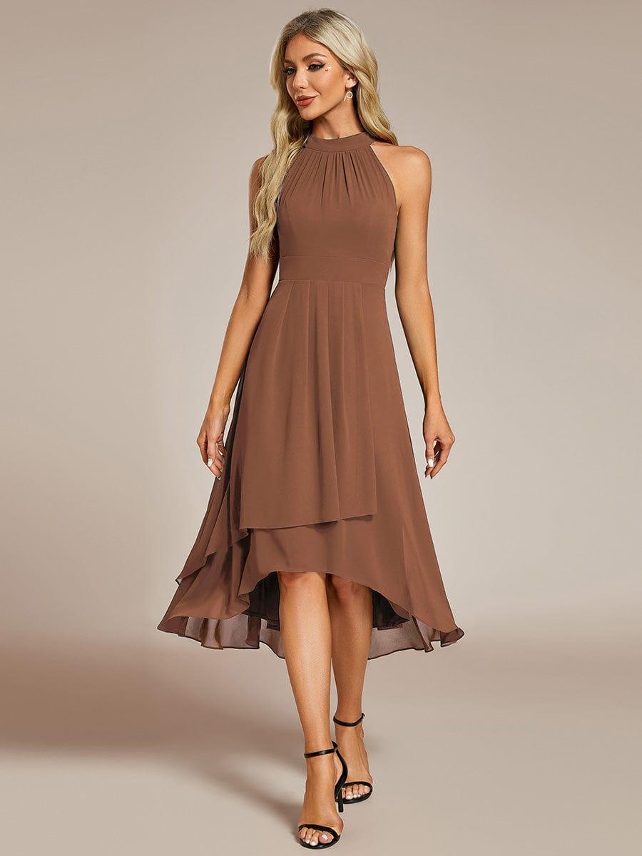 Miss | Jurk Dames Midi A - lijn Elegant - Chiffon - Miss Madera