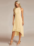Miss | Jurk Dames Midi A - lijn Elegant - Chiffon - Miss Madera
