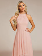 Miss | Jurk Dames Midi A - lijn Elegant - Chiffon - Miss Madera