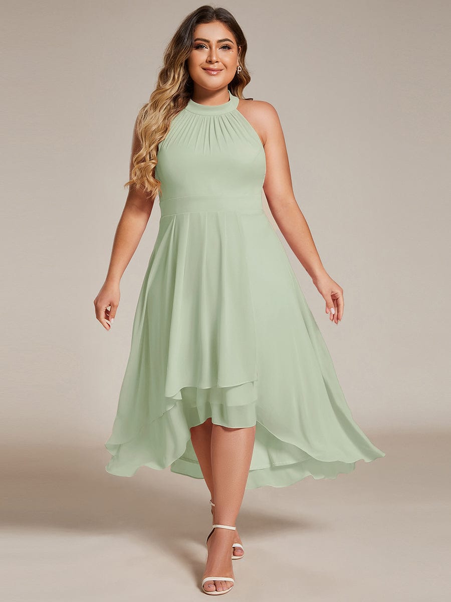 Miss | Jurk Dames Midi A - lijn Elegant - Chiffon - Miss Madera