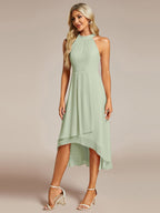 Miss | Jurk Dames Midi A - lijn Elegant - Chiffon - Miss Madera
