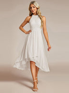 Miss | Jurk Dames Midi A - lijn Elegant - Chiffon - Miss Madera