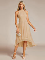 Miss | Jurk Dames Midi A - lijn Elegant - Chiffon - Miss Madera